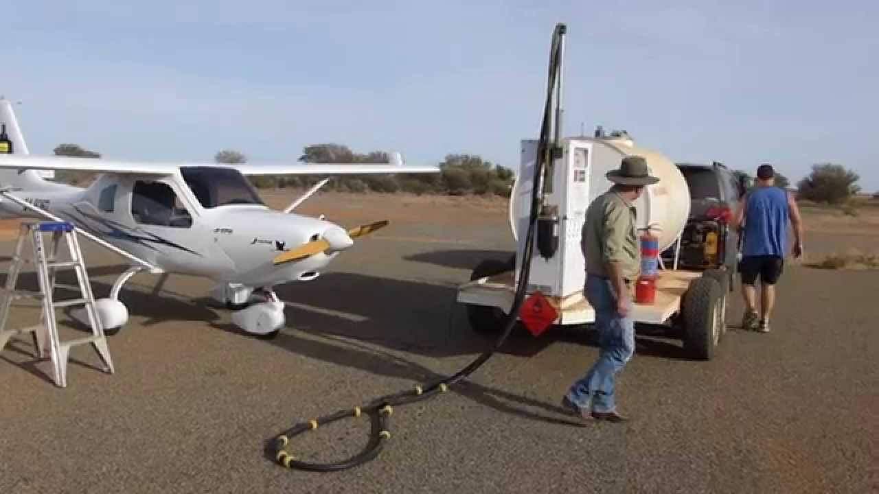 Tibooburra, Cameron Corner and the Dingo Fence in a Jabiru 170D