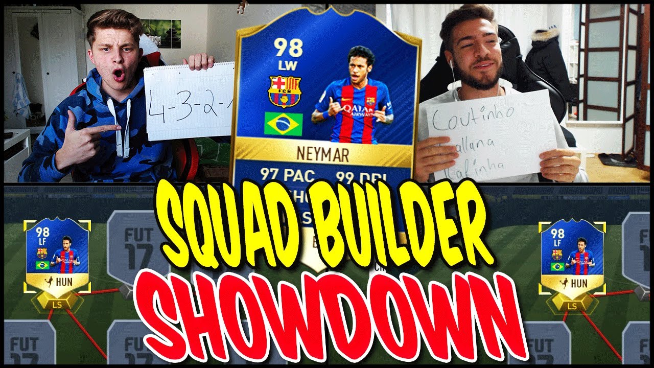 FIFA 17 - 98 TOTS NEYMAR SQUAD BUILDER SHOWDOWN!! 😱⚽🔥 - FIFA 17 ULTIMATE TEAM (DEUTSCH)