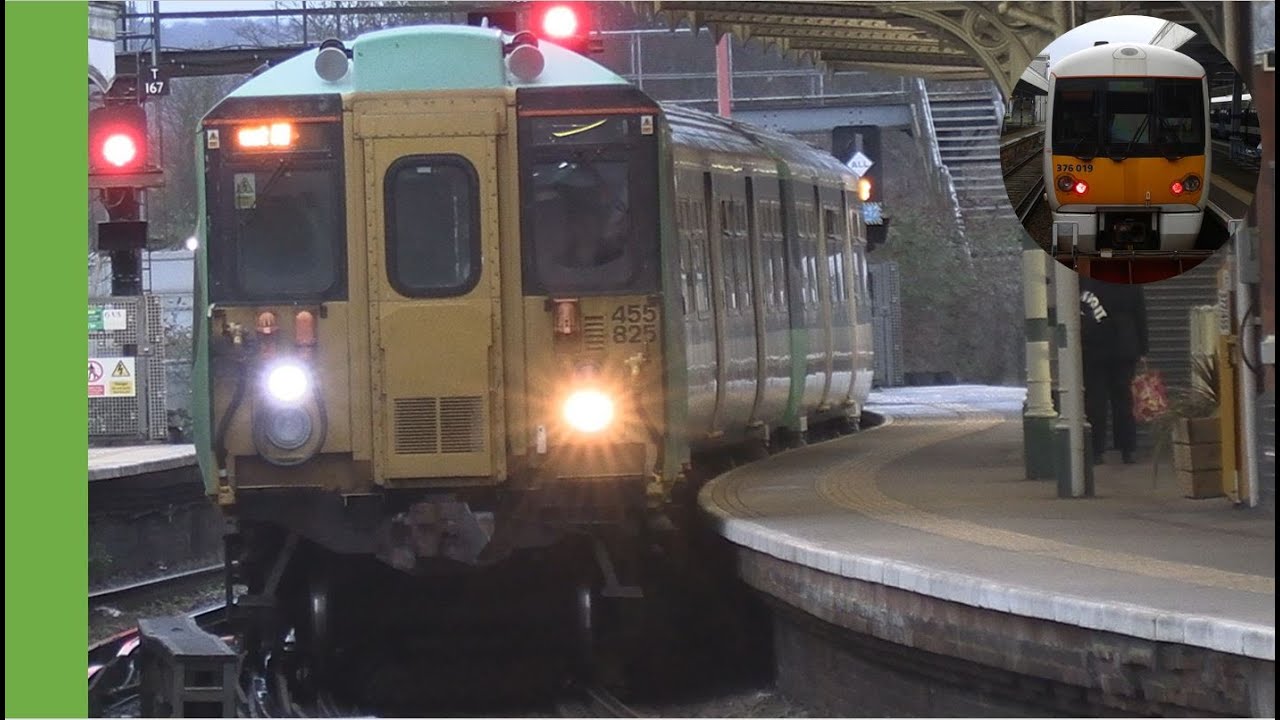 Trains at Purley