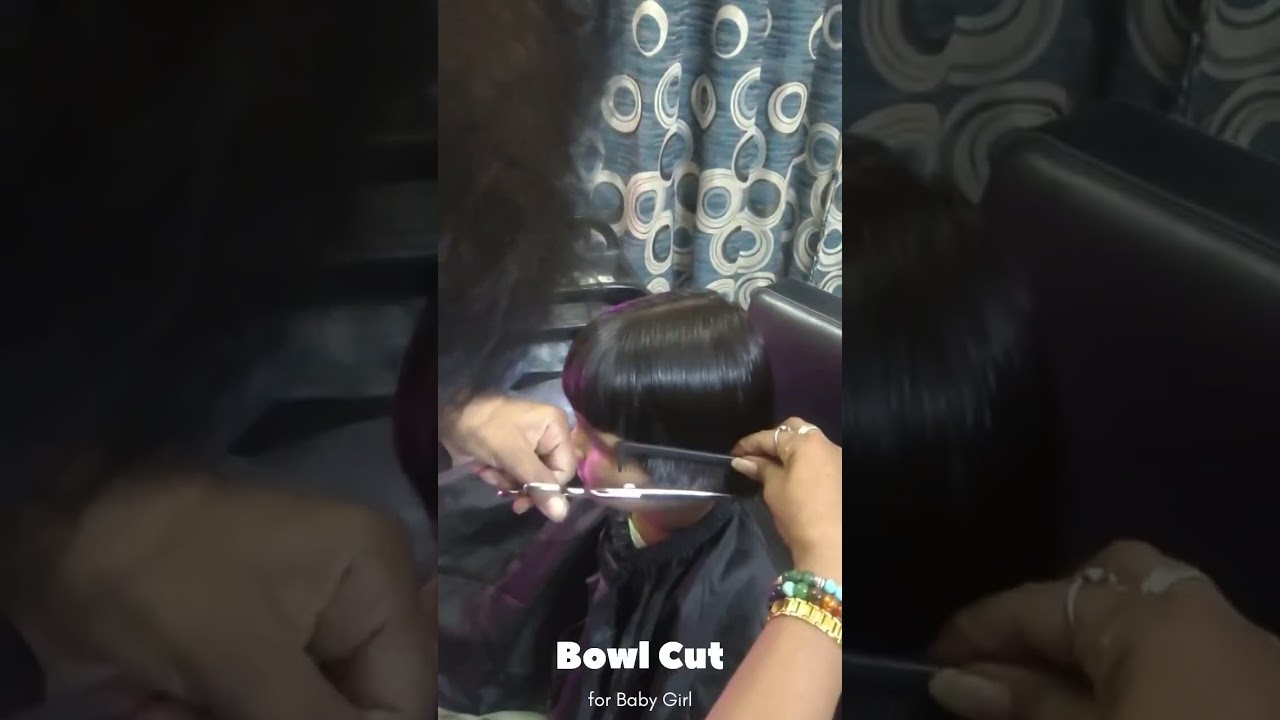 Baby Girl Bowl Cut ✂️😍 | Cute & Clean Haircut Look