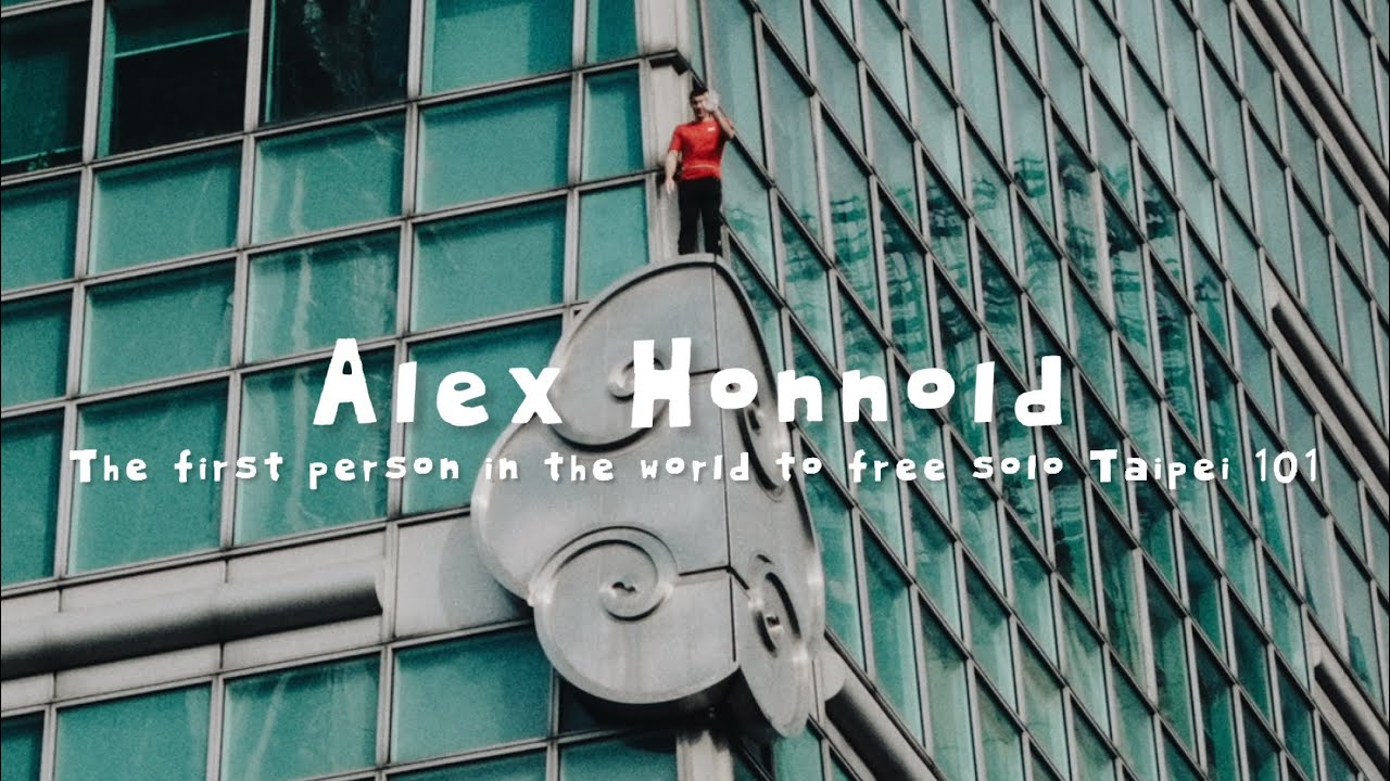 Alex Honnold Free Solo Taipei 101