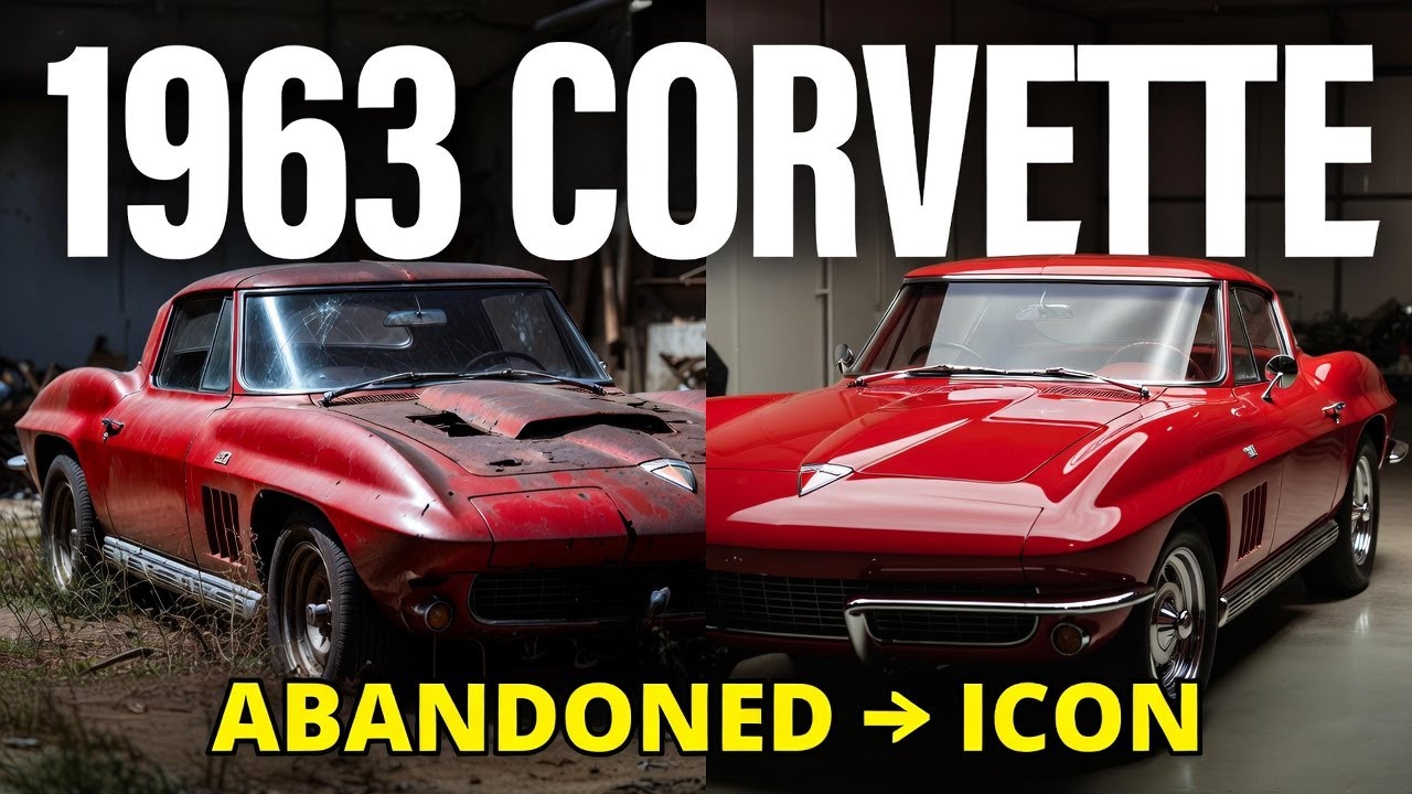 Silent ASMR Car Restoration | 1963 Corvette Stingray Split Window Rebuild