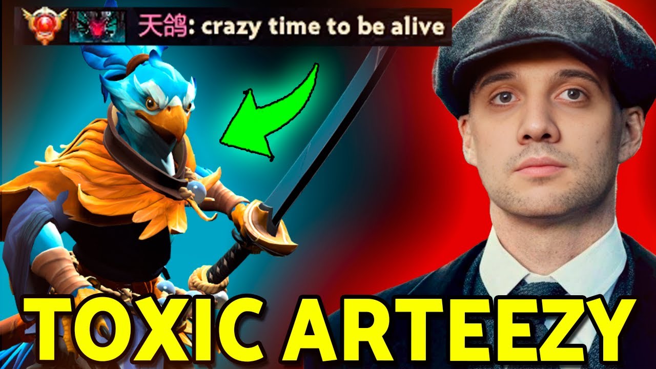 Toxic Arteezy IS BACK after finding the Worst MID EVER!