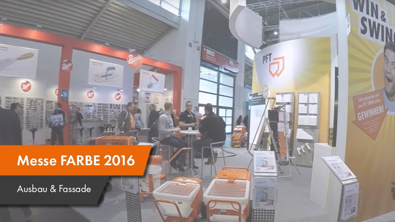 Messe FARBE - Ausbau & Fassade 2016 in München