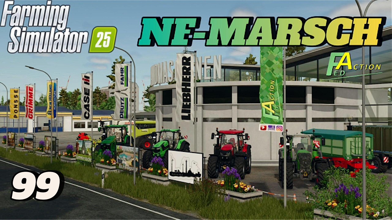 FS-25 NF-Marsch #99 Теплицы.