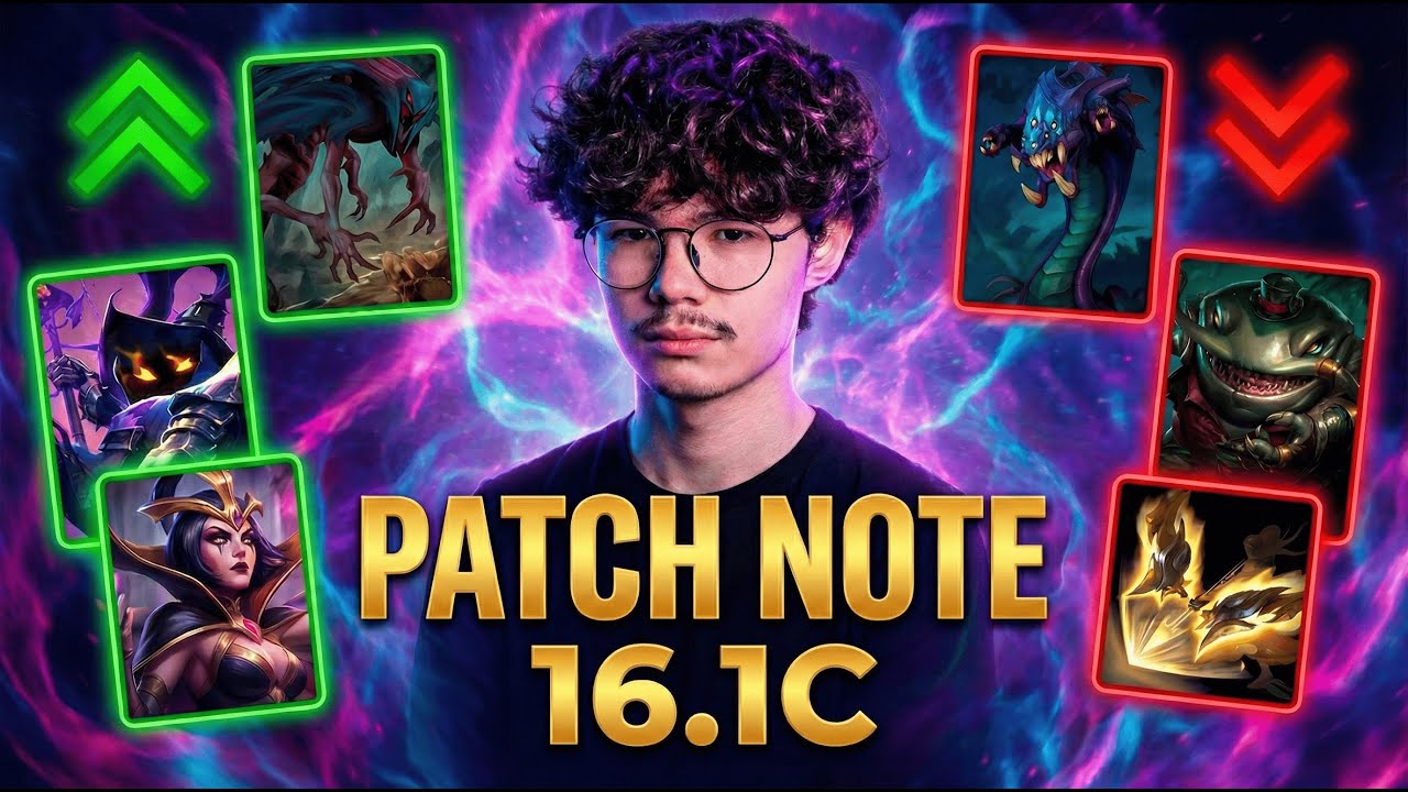 PATCH 16.1C - QU’EST CE QUI CHANGE ? - TFT SET 16 FR
