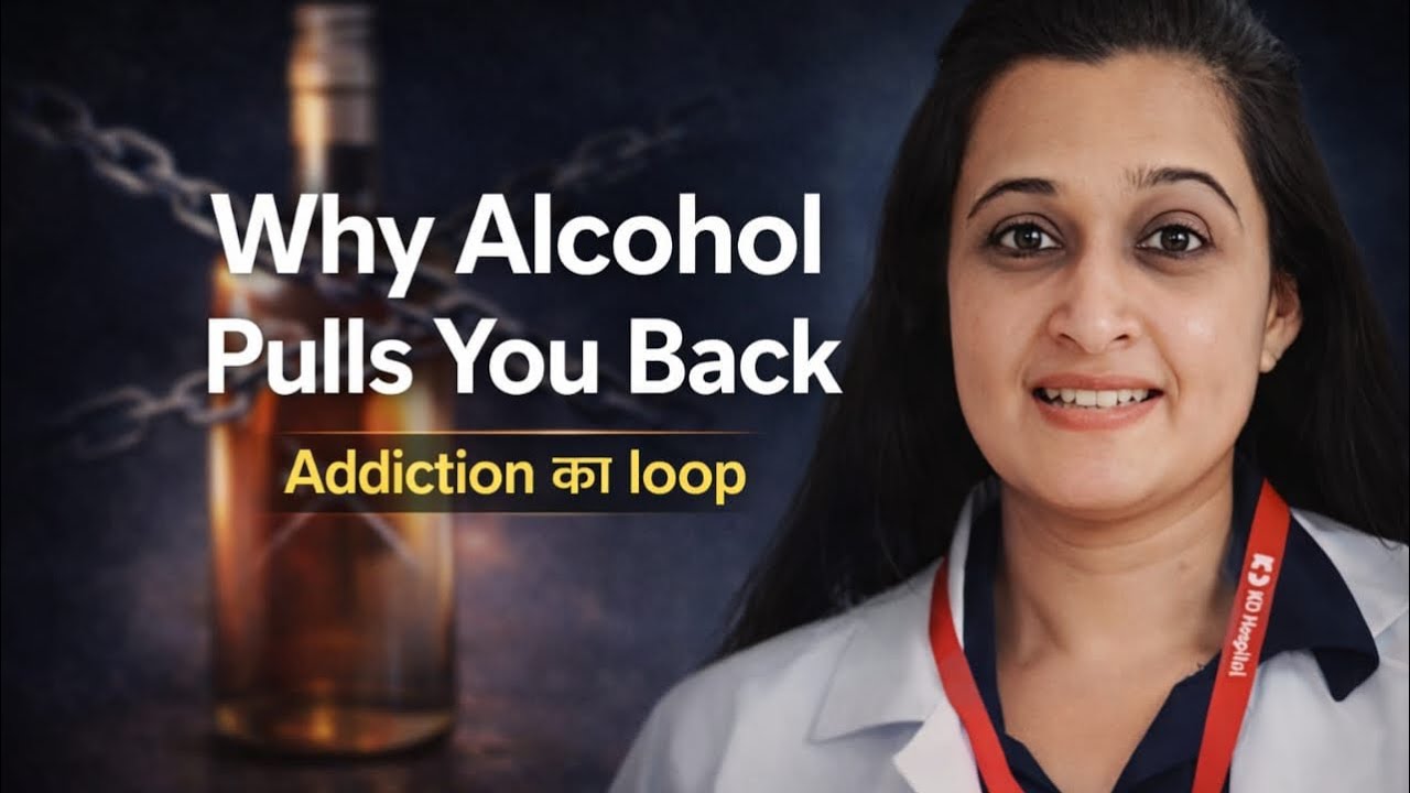 Why Alcohol Pulls You Back | Stress, Brain Loop & Healing Explained #Addiction #MentalHealth