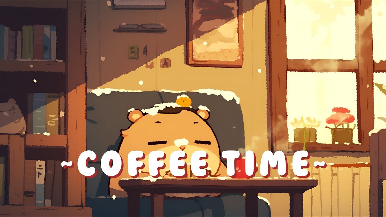 Capybara Music Corner - Cozy Beats for Relaxation ~ Relaxing Vibes ~ 🦫 ✨ 🌙 | Focus Helper