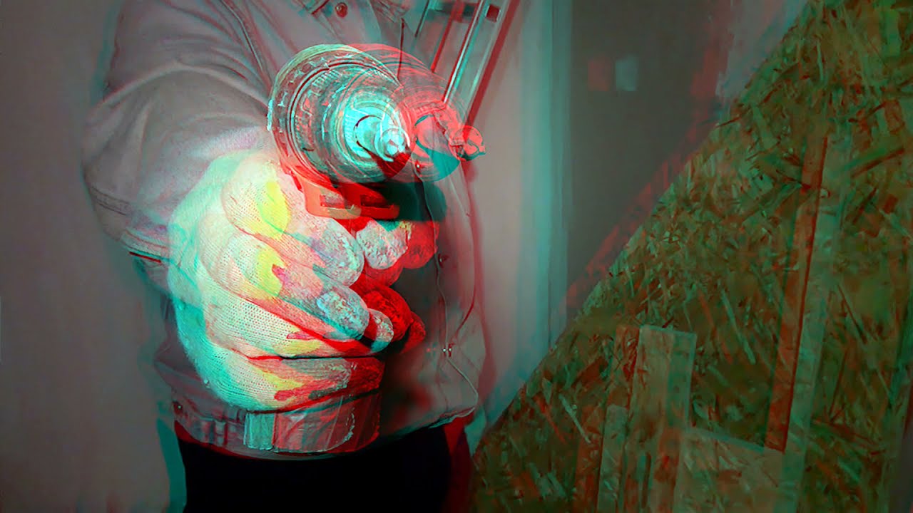 3D effects in construction anaglyph