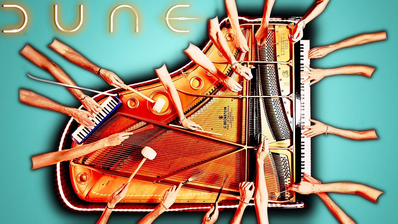 20 HANDS play DUNE on 1 PIANO
