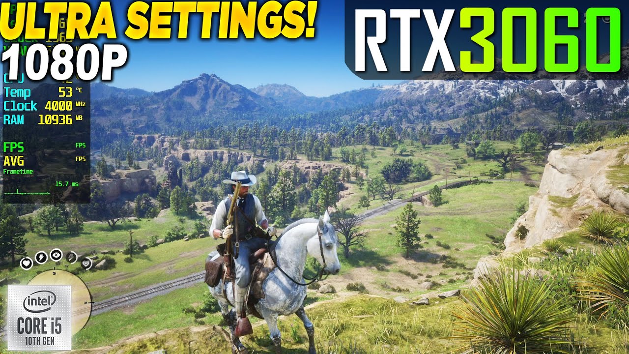 Red Dead Redemption 2 RTX 3060 - 1080p Ultra,