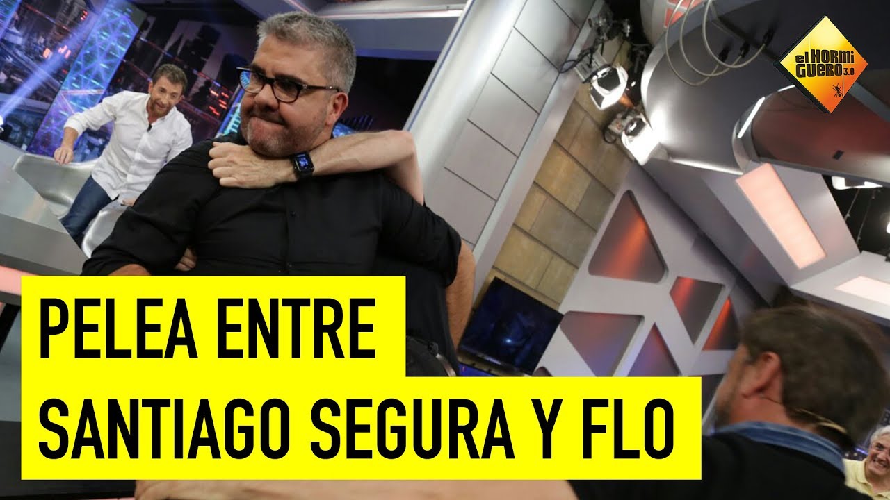 Pelea entre Santiago Segura y Flo [El Hormiguero]