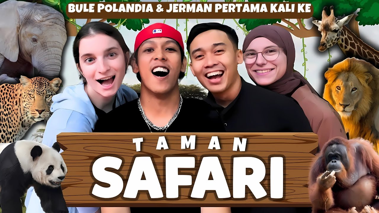 PETUALANGAN SERU BARENG PACAR BULE POLANDIA DI TAMAN SAFARI BOGOR!