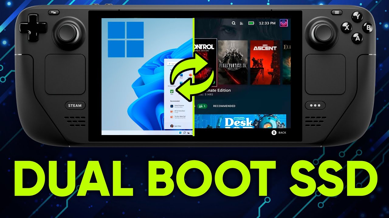 Instalar Windows 11 y SteamOS para Steam Deck en el SSD 🚀 Tutorial Dual Boot