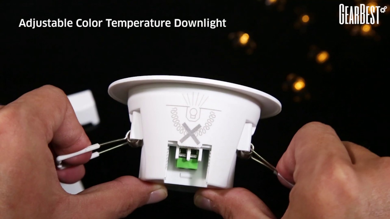 Xiaomi PHILIPS Zhirui Adjustable Color Temperature Downlight - GearBest.com