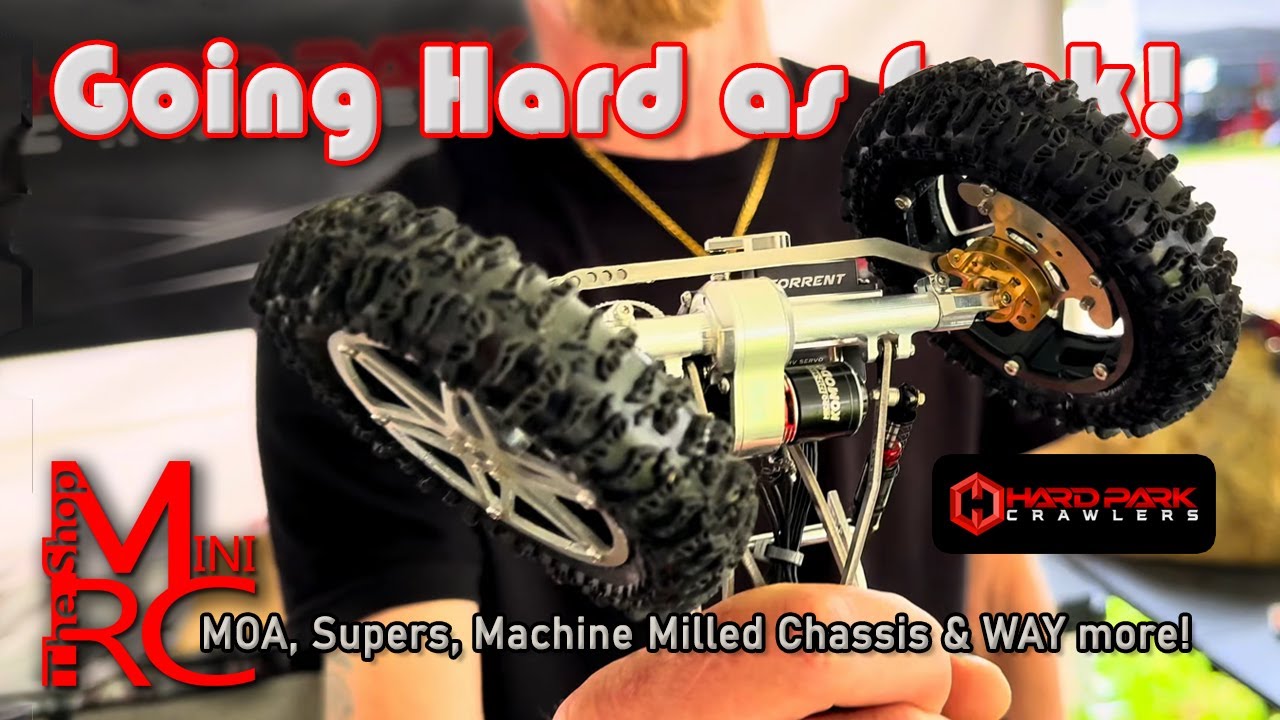 HARD PARK Booth at Beat The Creek 2025 🔥 A look at the New MOA Axles!