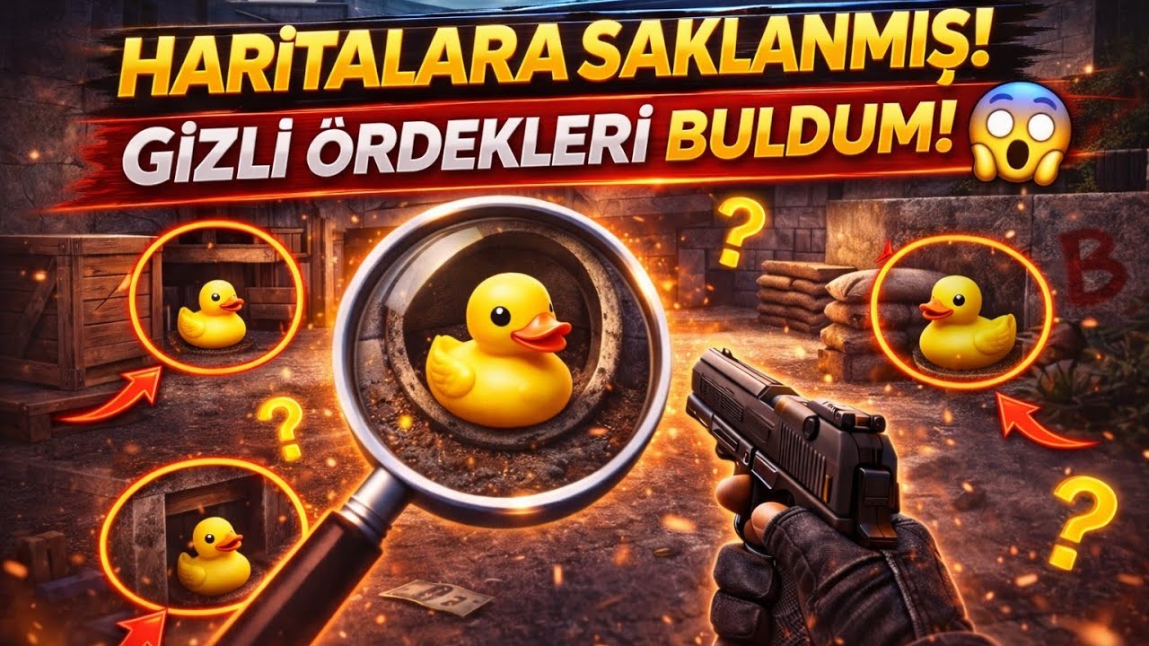 C-OPS Haritalarına Saklanmış Gizli Ördekleri Buldum! 🐤🔥 #criticalops #oyuninceleme #criticalopsgame