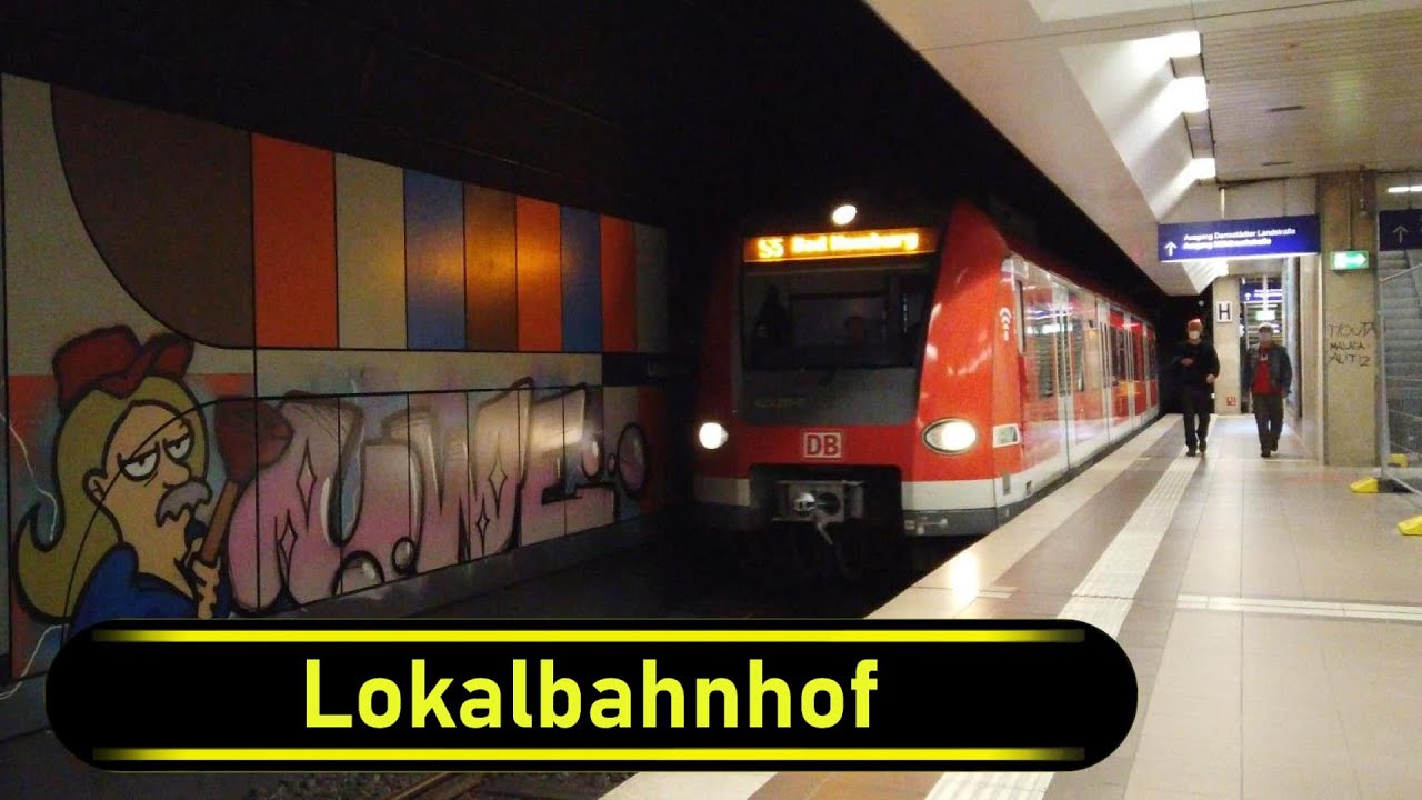 S-Bahn Station Lokalbahnhof - Frankfurt 🇩🇪 - Walkthrough 🚶