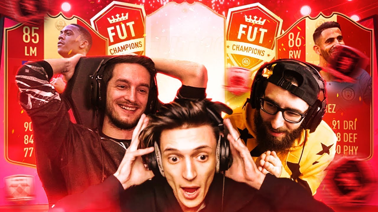 ICON NEI REWARDS!!! - TRIPLO FUT CHAMPIONS PACK OPENING ASSURDO! w/Zano & Marza