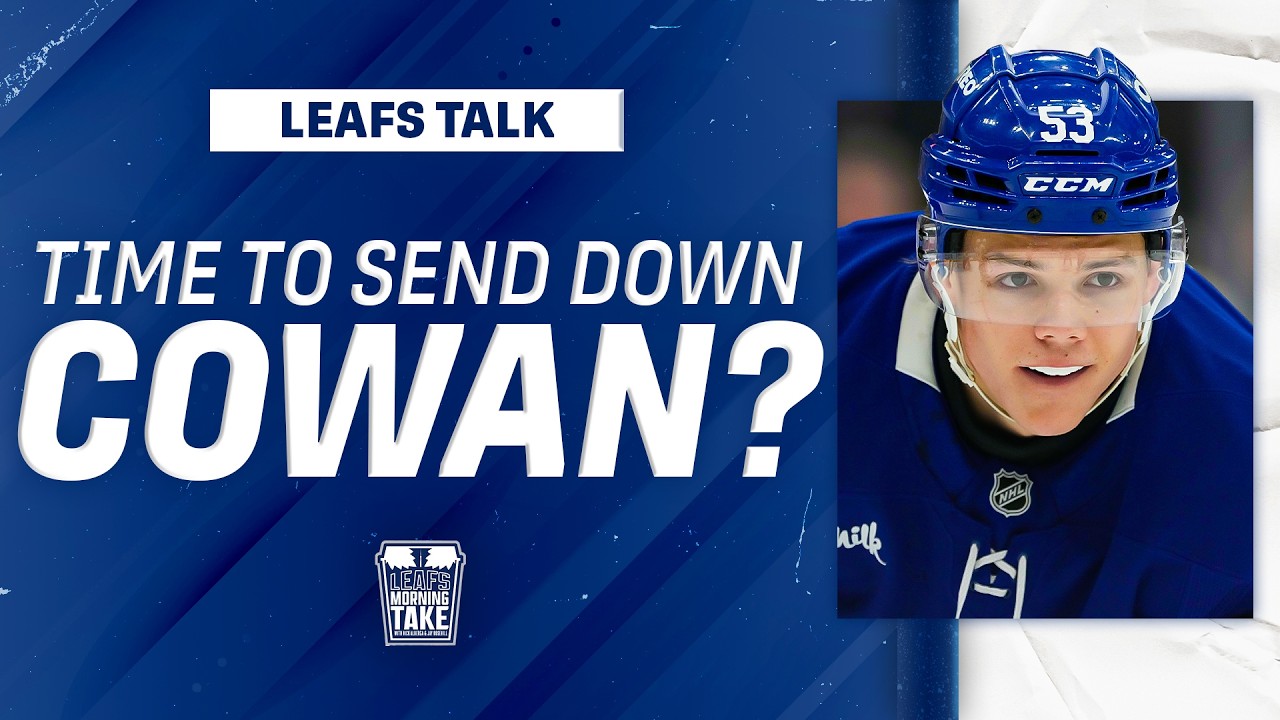 Should the Leafs Send Easton Cowan to the AHL for the Olympic Break?!