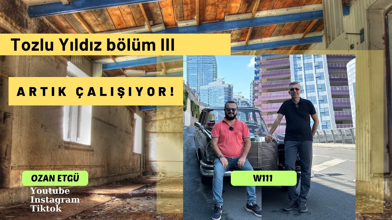 TOZLU YILDIZ W111 220S / ARTIK ÇALIŞIYOR - İLK SÜRÜŞ TESTİ
