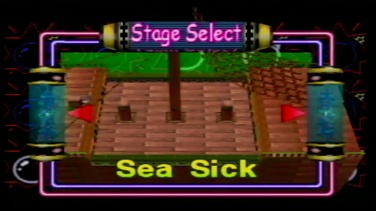 Bomberman 64 (N64) - Battle Mode -  Single Battle All Stages (1 Min - Sudden Death)
