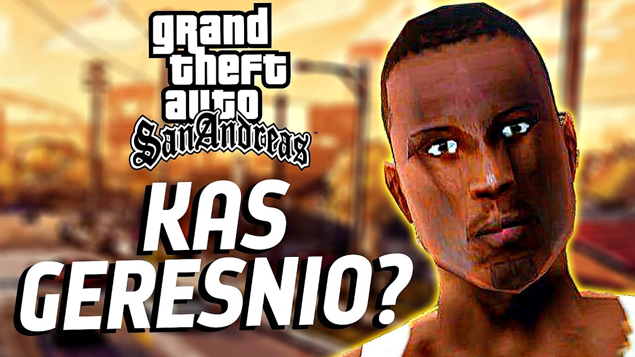 KAIP ŠIS ŽAIDIMAS ATRODO DABAR? | GTA San Andreas Definitive Edition, Need For Speed Underground 2