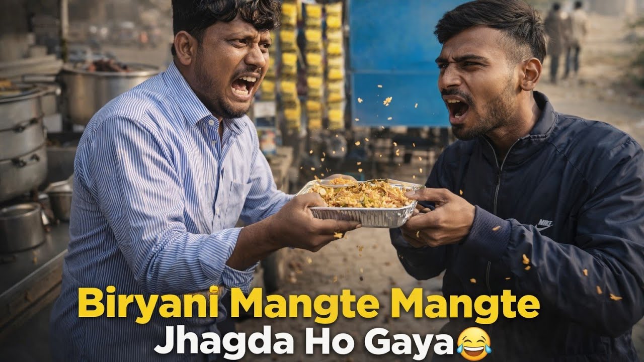 Biryani Mangte Mangte 👊Jhagda Ho Gaya 🤣