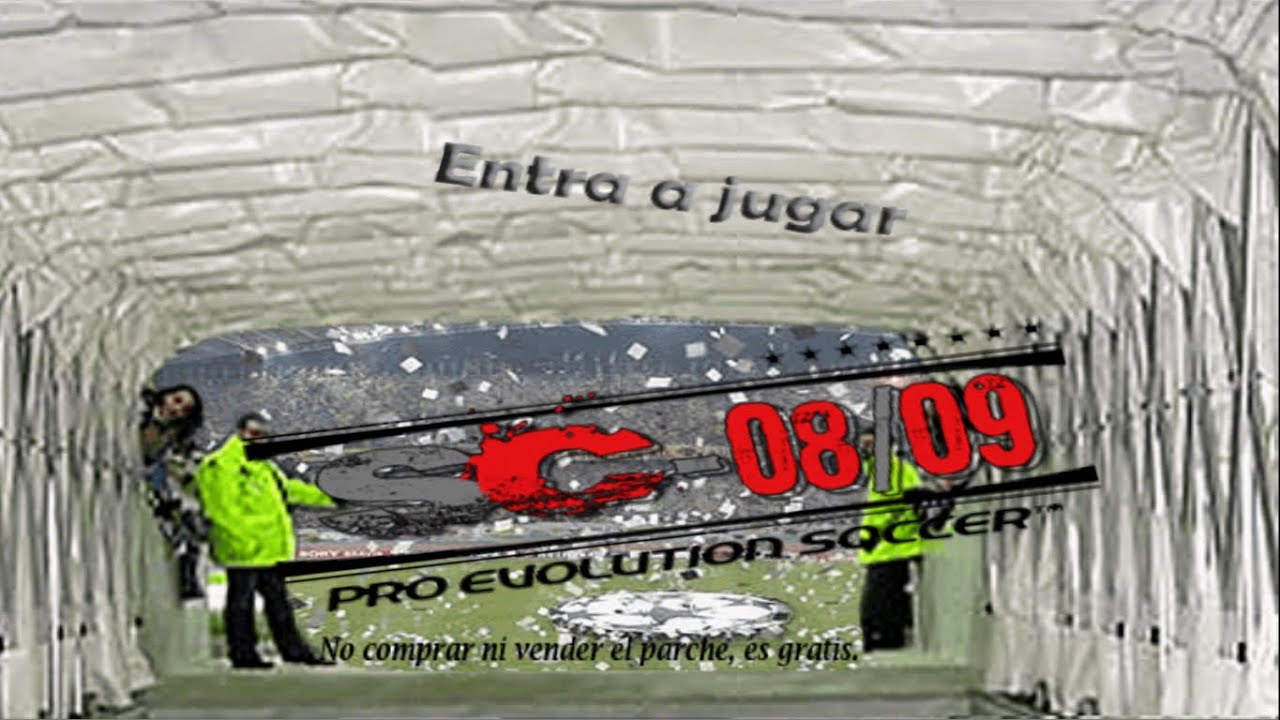 PES 2009 PS2 - Solo Campeones v2 2008-09 season
