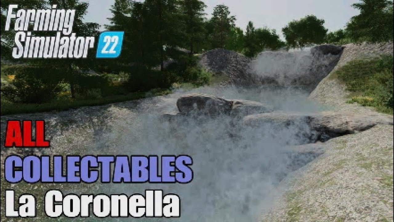 FS22 La Coronella Map | Earn extra money | All 30 Collectables | Gold en silver coins
