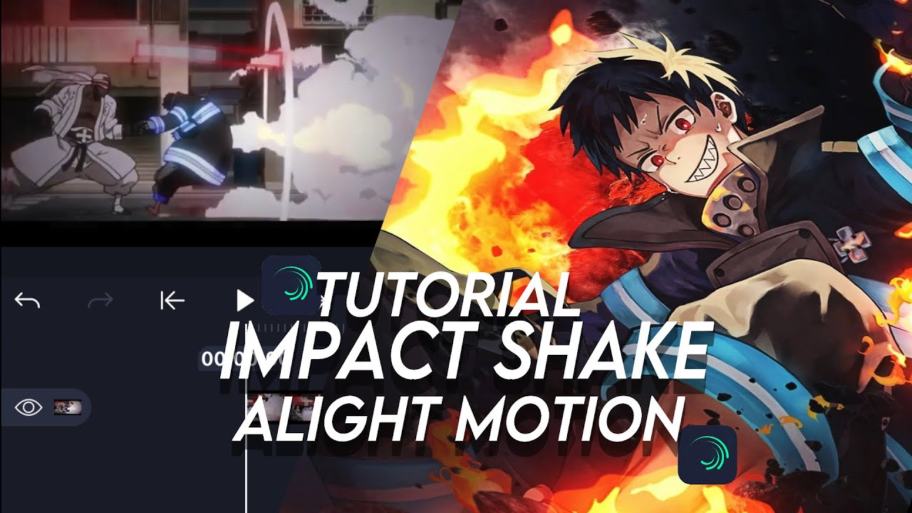 「Impact shake tuto 💦」alight motion