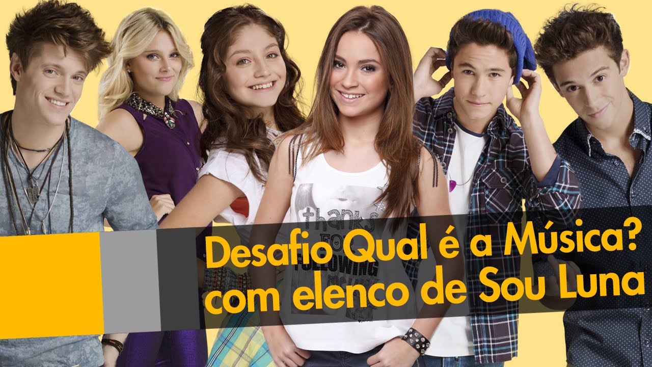 Bate-papo e Desafio QUAL É A MÚSICA? com elenco de SOU LUNA do Disney Channel
