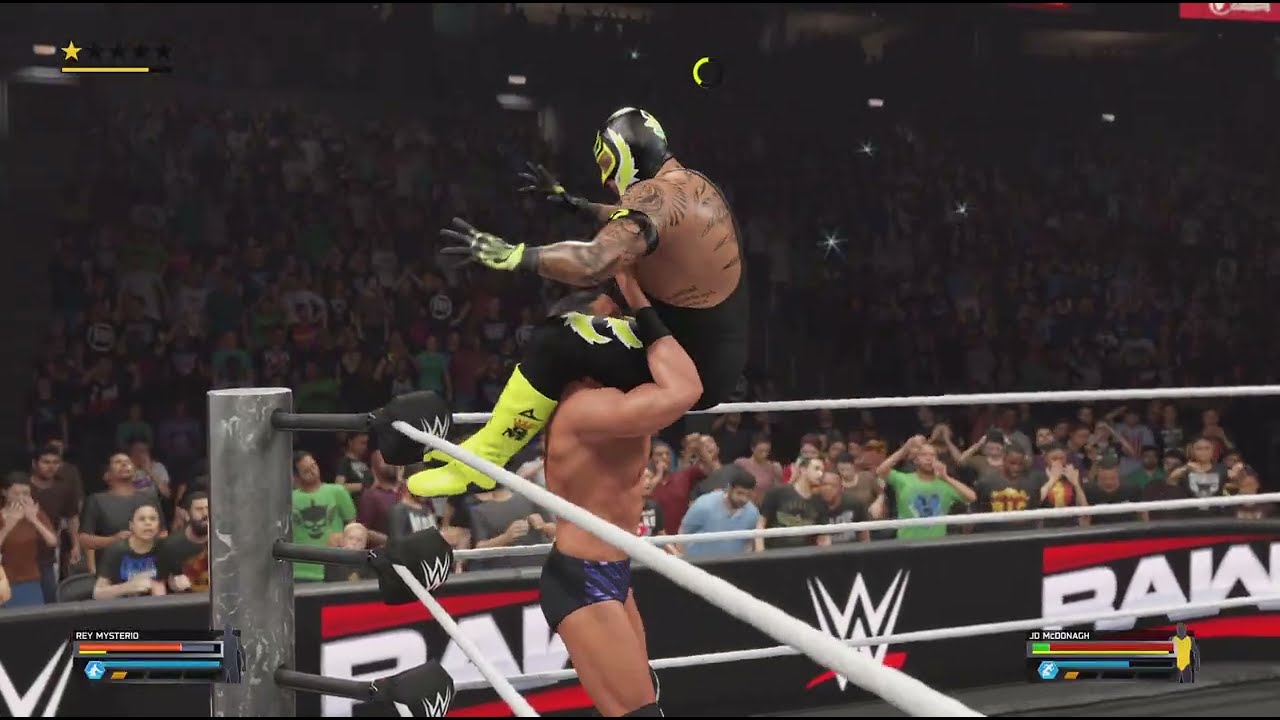 WWE 2K25 - Rey Mysterio vs. JD McDonagh