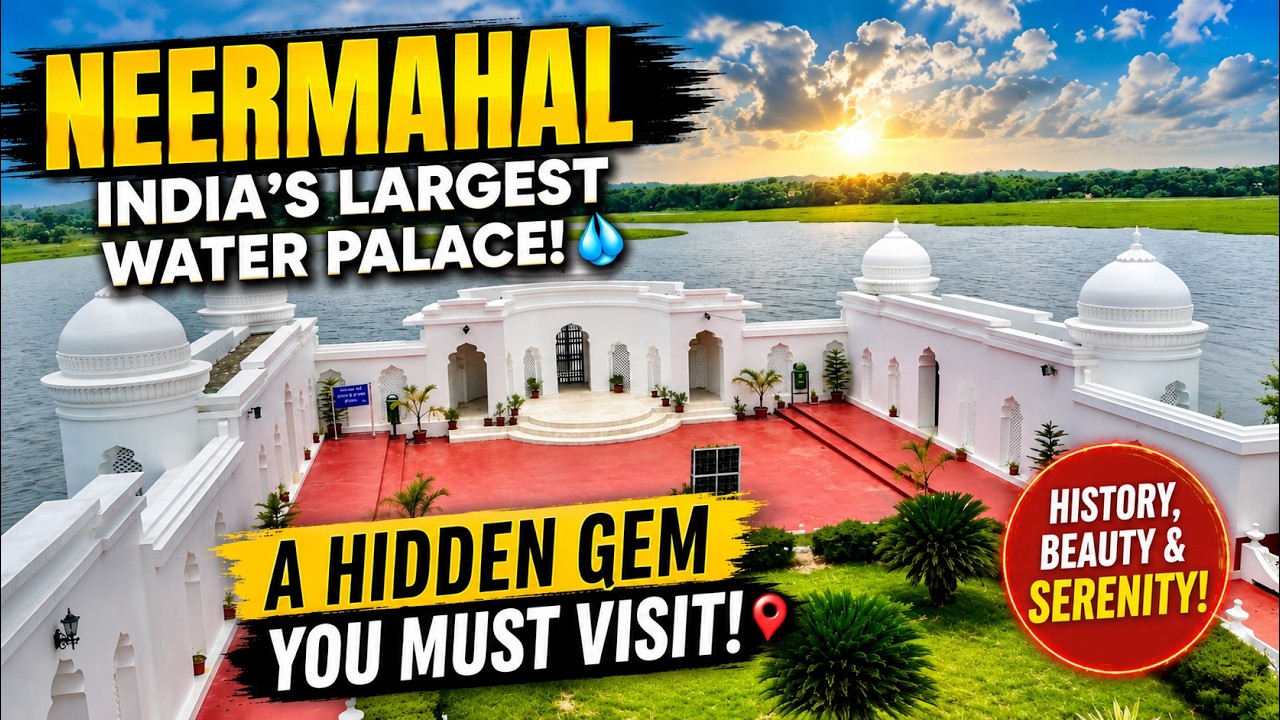 Neermahal | India Largest Water Palace | Tripura | Agartala