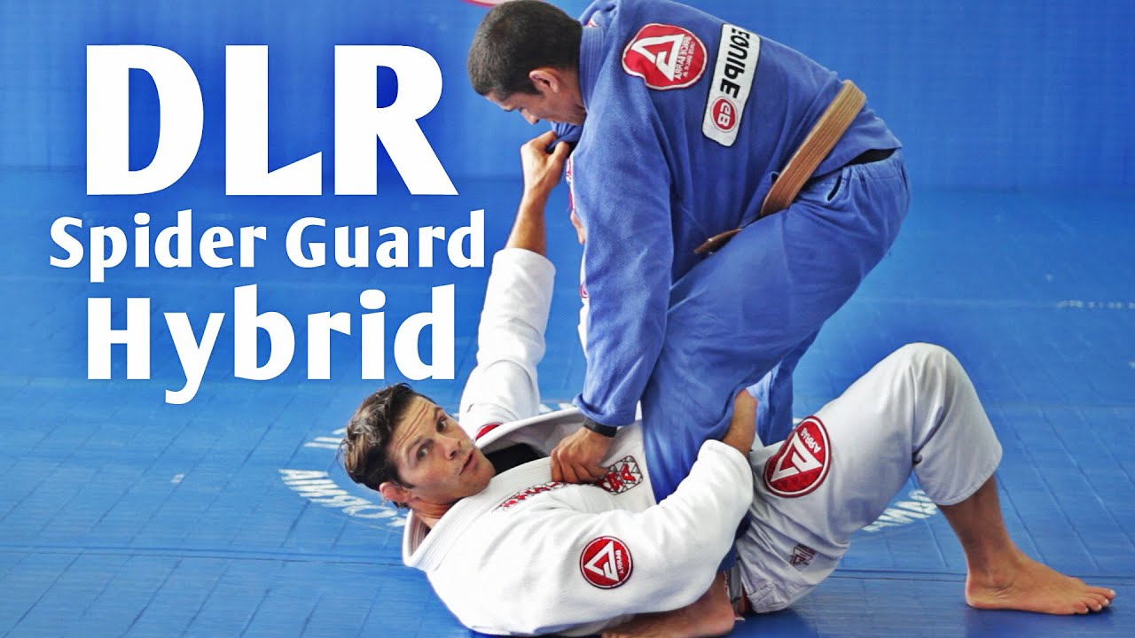 DLR Spider Guard Hybrid Jiu Jitsu Technique With Flavio Almeida