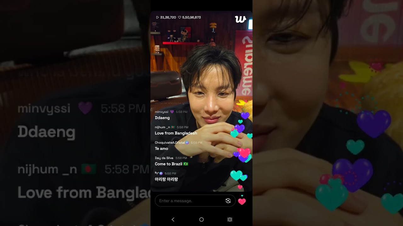 J HOPE LIVE STREAM #jhope 
