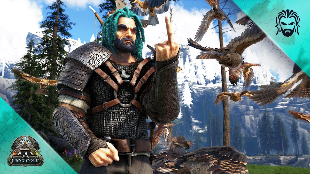 The Fjordhawks Are Harassing Me! - ARK Fjordur [E18]