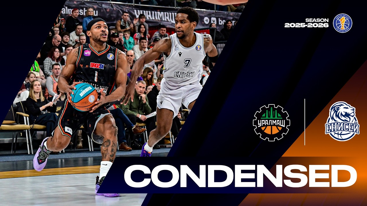 Uralmash vs Enisey Condensed Game February, 7 | Season 2025-26