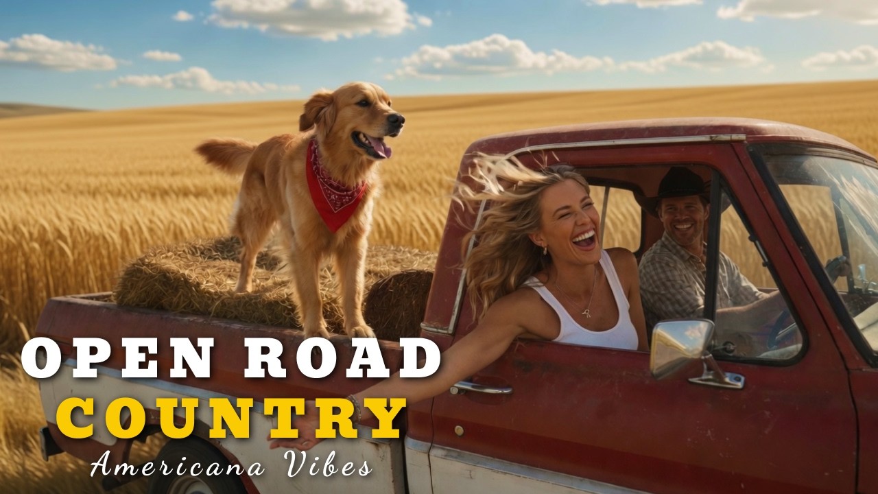Americana Country Roads Music 🌾 Driving And Road Trips Vibe