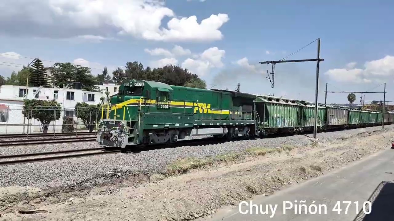 Trenes Ferrovalle en Nezahualc&oacute;yotl y Cuautitl&aacute;n, El reyes, el Barrientos y un tren de trabajo! 
