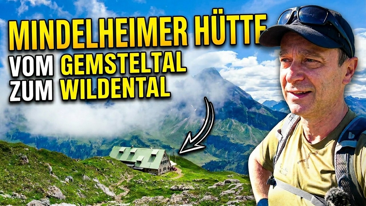 Atemberaubende Wanderung zur Mindelheimer Hütte - Vom Gemsteltal zum Wildental