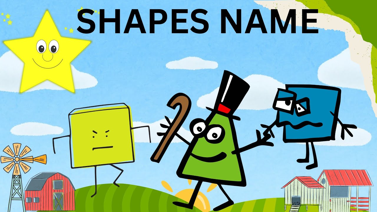 Shapes Name| Different Shapes with Examples| Geometric Shapes for kids|#education#shapes#kids#viral
