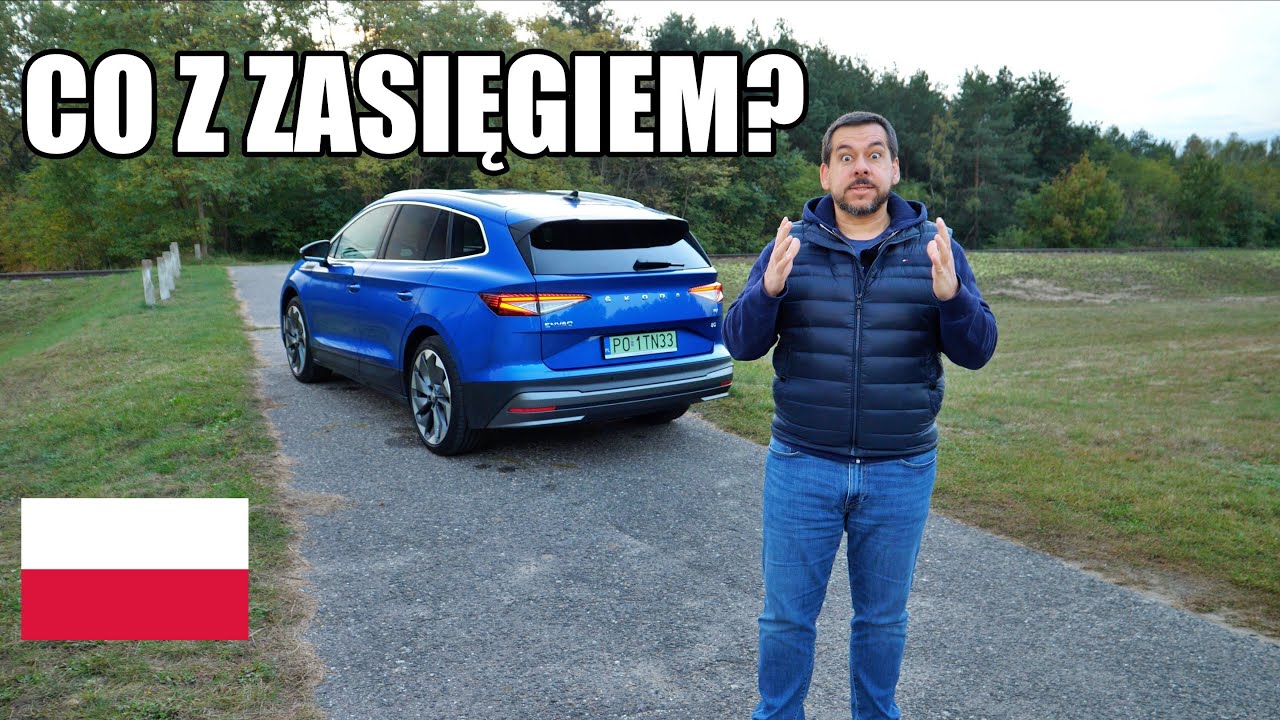 Skoda Enyaq iV 80 - prawdziwy zasięg (PL) - test i jazda próbna