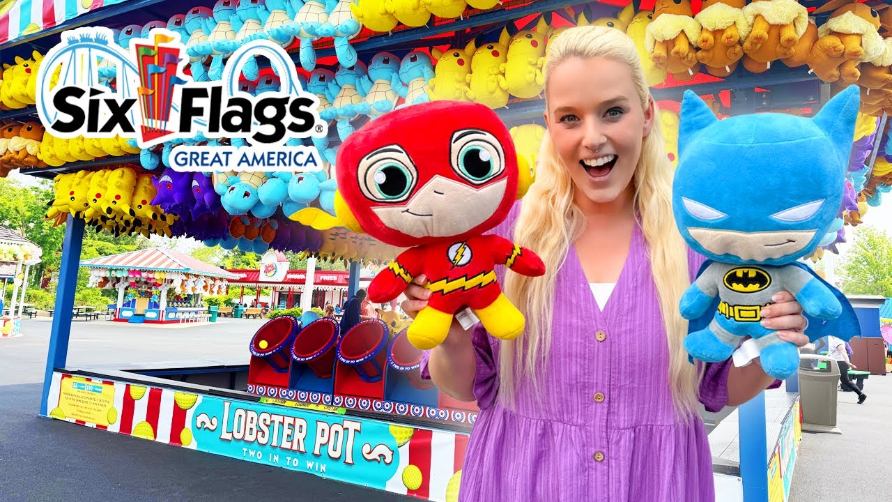 Super Powered Carnival Games at Six Flags Great America!