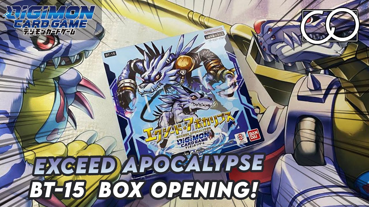 BT-15: Exceed Apocalypse Box Opening! (Digimon Card Game)