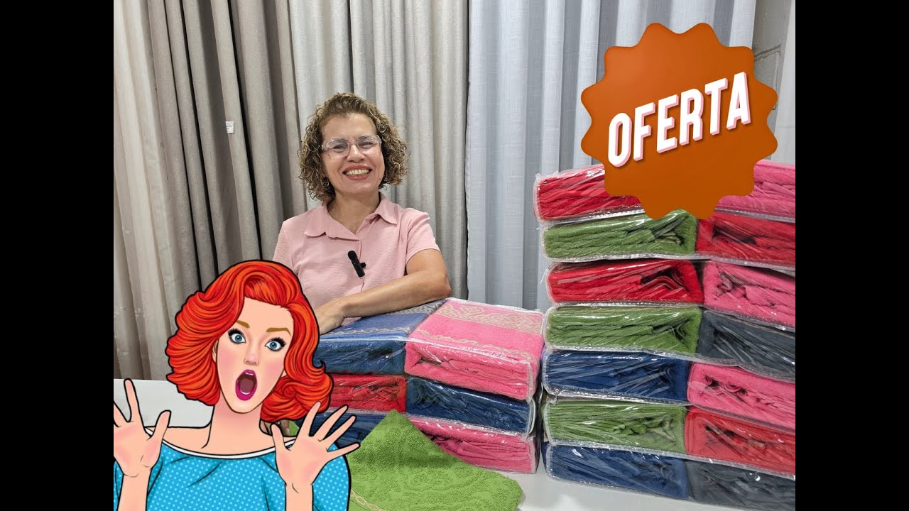 SUPER OFERTA! Jogo de Banho 4 pçs - Bete Casa
