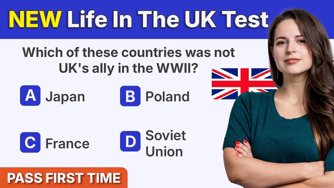 NEW Life In The UK Test 2026 | 100% PASS Official Exam Questions (Full Practice) | UK Citizenship