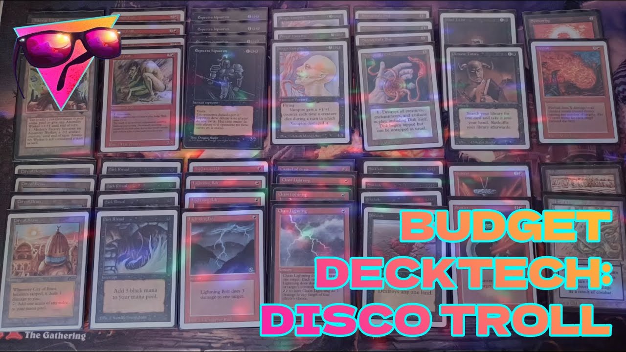 Old School MtG: Disco Troll | Deck Tech