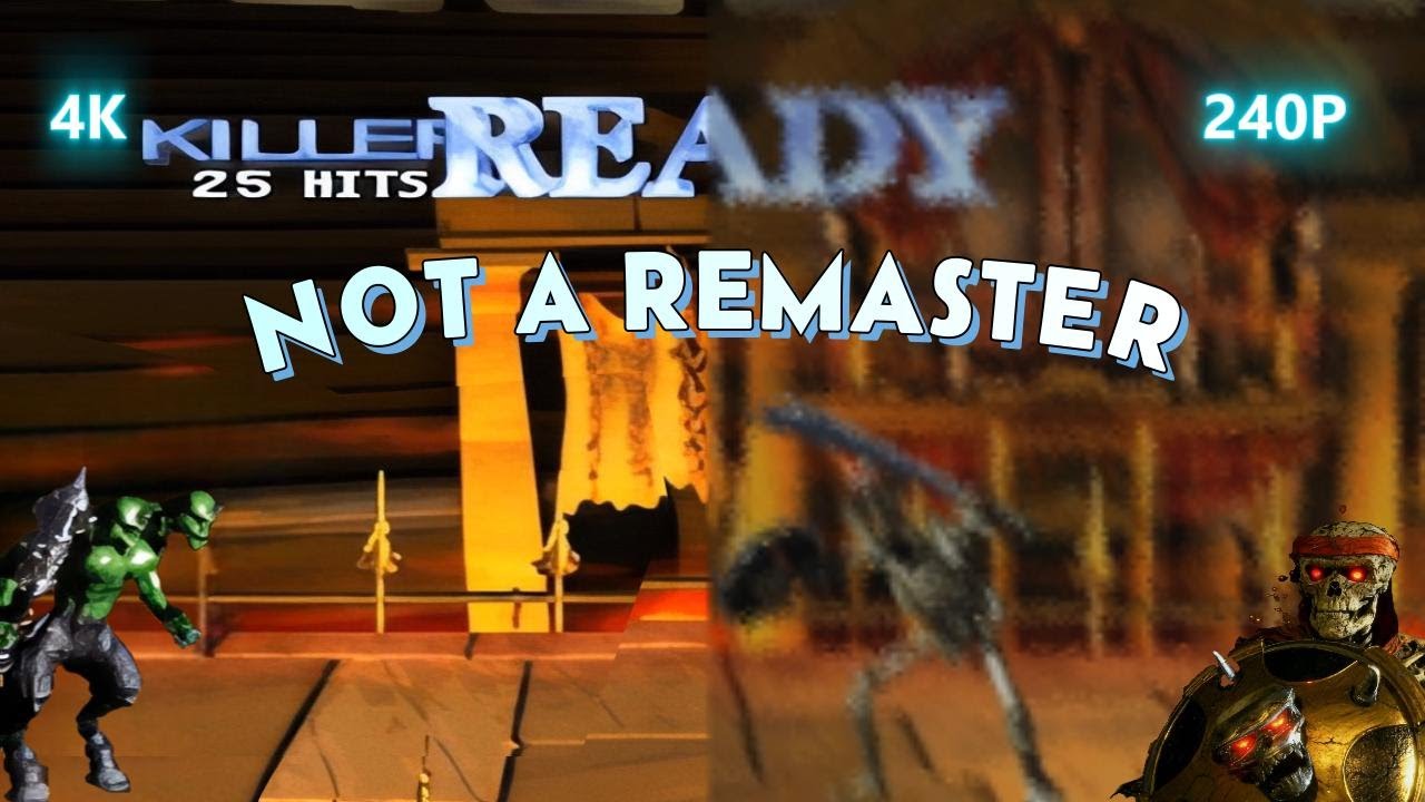 This looks like a Killer Instinct REMASTER! But it’s not! High Level Spinal Gameplay!