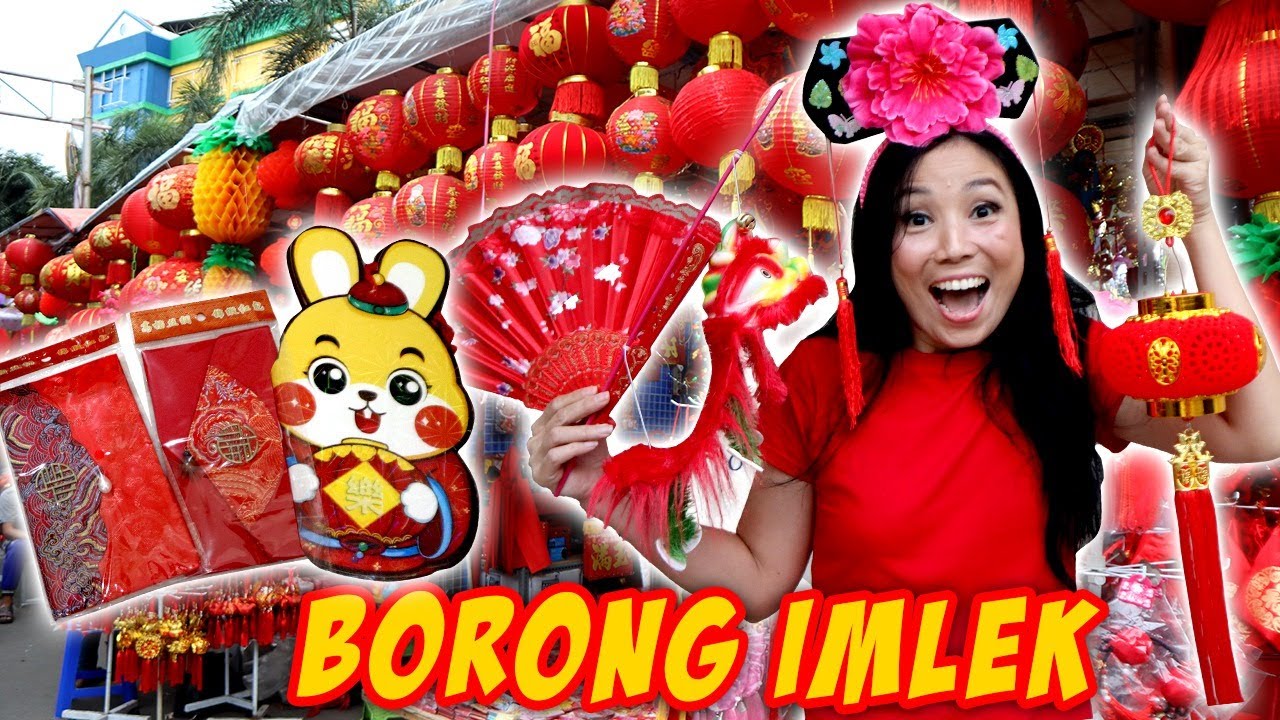 BORONG ANGPAO & HIASAN IMLEK DI PASAR ! Siap-siap Konyen Tahun Baru ! CnX Adventurers